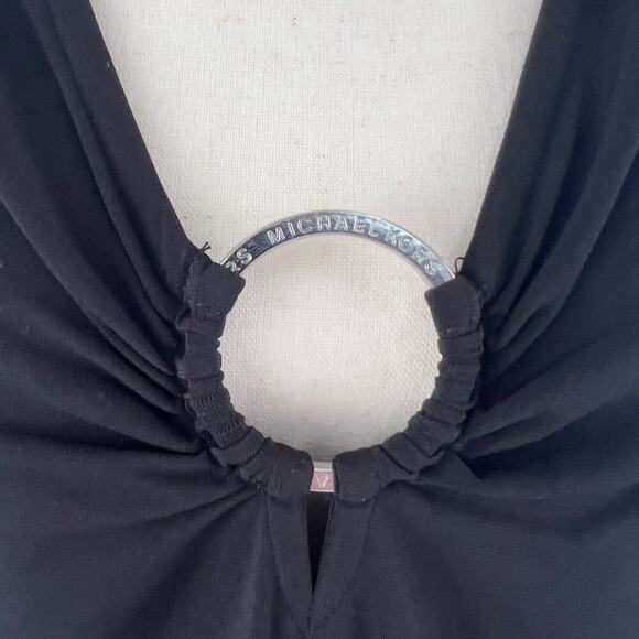 MICHAEL MICHAEL KORS LONG SLEEVE CUTOUT MINI DRESS IN BLACK NWT WOMEN'S SIZE XL - Picture 7 of 14